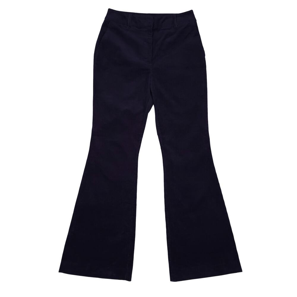 Boden High Waist Corduroy Flares Navy Blue Sz 8